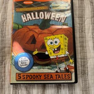 Nickelodeon SpongeBob SquarePants DVD with Orange and Yellow